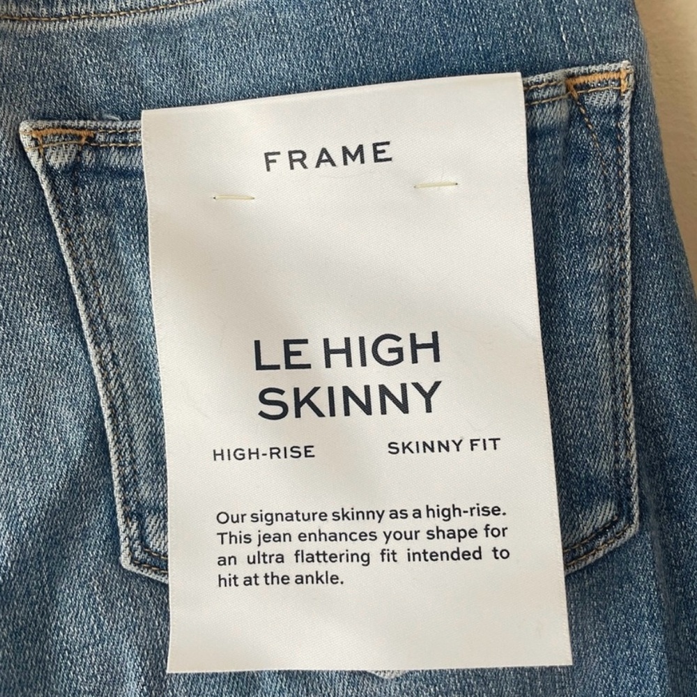 Frame - Le High Rise Skinny Jean - Picture 5 of 5